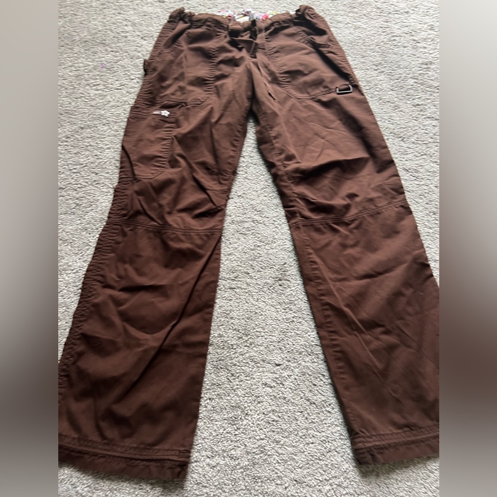 Koi Lindsey brown scrub pants
